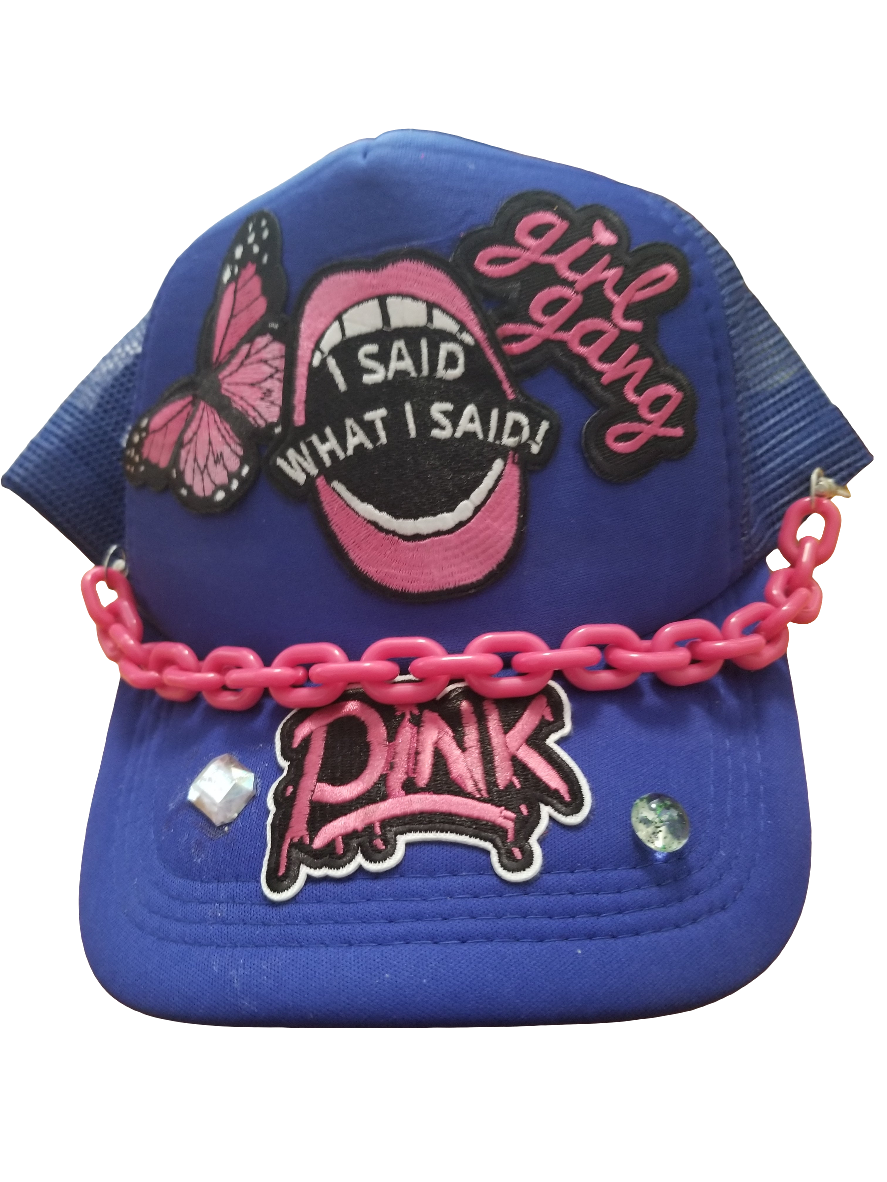 I said what I said Brook's design trucker cap