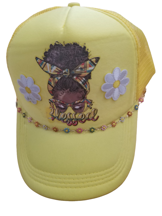 Yellow blessed cap