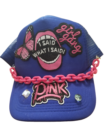 I said what I said Brook's design trucker cap
