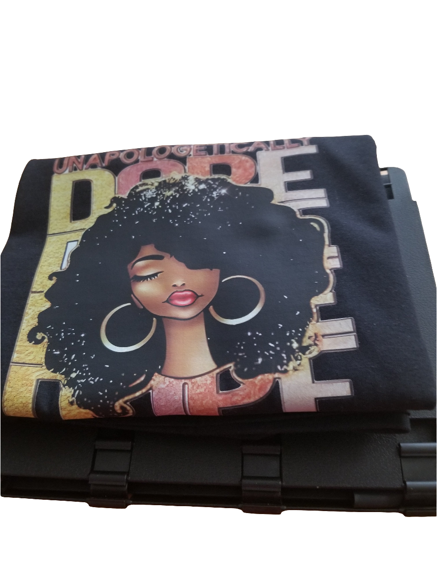 Unapologetically Dope black Tshirt
